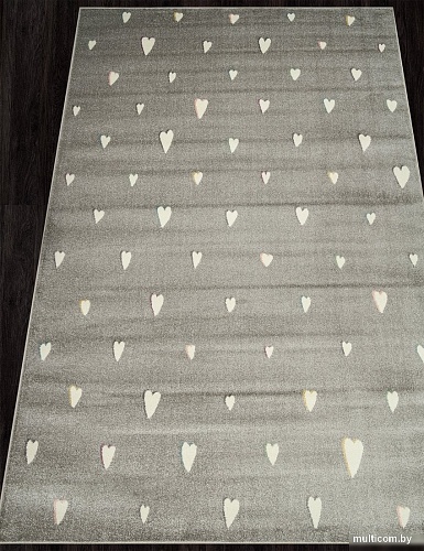 Ковер для жилой комнаты Merinos Izumrud C210-STAN-LIGHT GRAY (0.8х1.5)