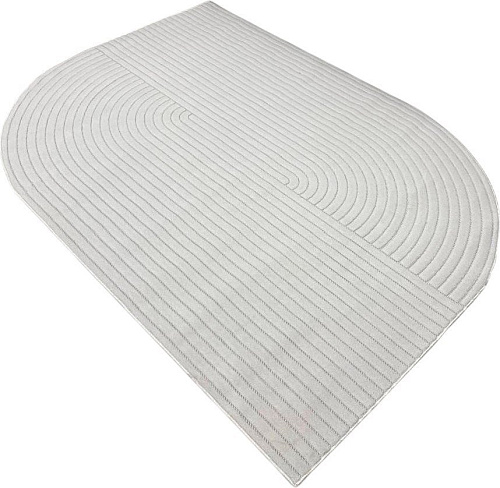 Ковер для жилой комнаты Radjab Carpet Сканди Сизаль Прямоугольник 10980A 13056RK (2x2.9, Cream/Cream)