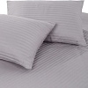 Постельное белье GoodNight Pure Страйп-сатин 1.5сп 417434 (серый)