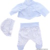 Одежда для кукол Antonio Juan Кофта, шапка, ползунки 91026-6