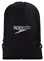 Мешок для обуви Speedo Pool Bag D712 (черный/зеленый)