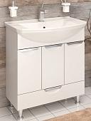 Runo Тумба с умывальником Runo Барселона 75 + Стиль 75 (напольная)