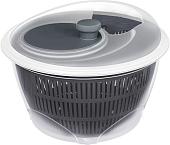 Сушка для зелени Эльфпласт Spinner EP646 (прозрачный/графитовый)