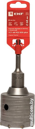 Коронка EKF Master TCT-68 М22