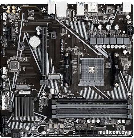 Материнская плата Gigabyte B550M K (rev. 1.0)
