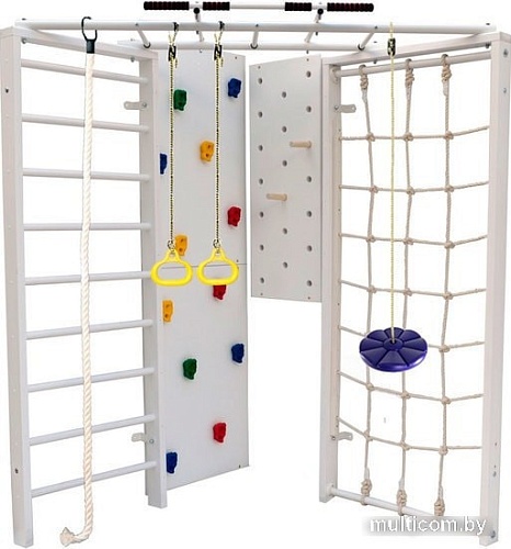 Детский спортивный комплекс Kampfer Fantastic (жемчужный/синяя лиана)