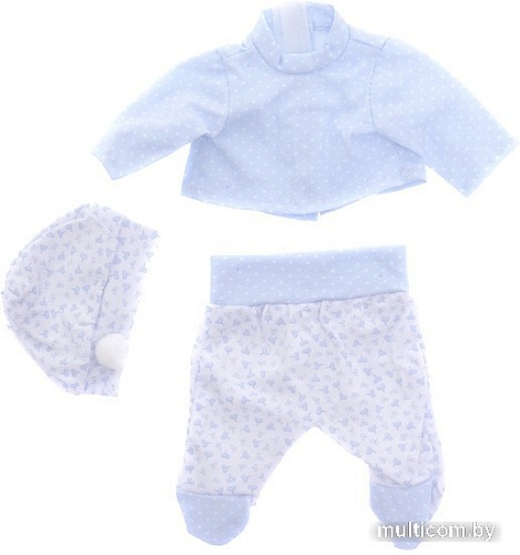 Одежда для кукол Antonio Juan Кофта, шапка, ползунки 91026-6