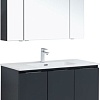 Aquanet Комплект Алвита New 100 3 дверцы 273986 (антрацит)