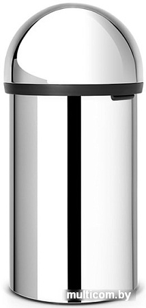 Brabantia Push Bin 60 л (стальной полированный)