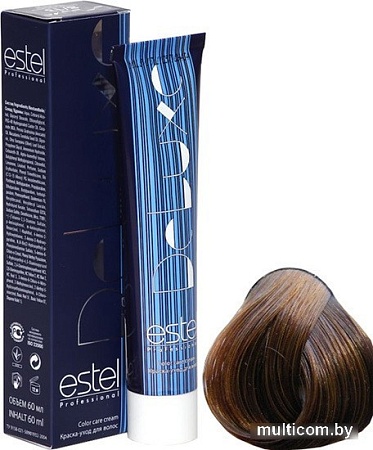 Estel Professional De Luxe 6/70 темно-русый коричневый для седины