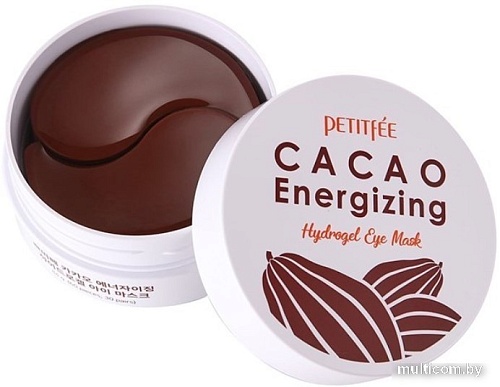 Petitfee Патчи под глаза Cacao Energizing Hydrogel Eye Mask 60 шт