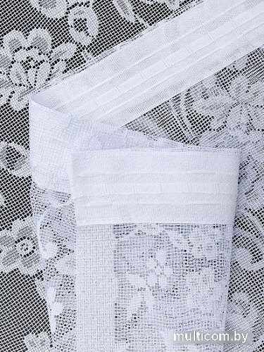 Тюль Amore Mio Арка H жаккардовый 4068 3x1.7 м 73809 (белый)