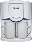 Капельная кофеварка KELLI KL-1491 (белый)
