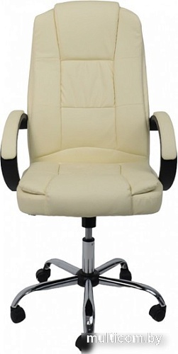 Офисное кресло AksHome Bill Eco (кожзам, кремовый)