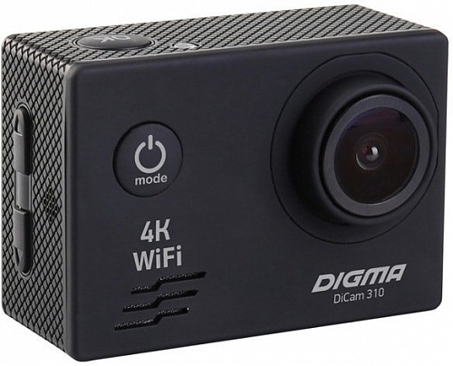 Экшен-камера Digma DiCam 310 (черный)