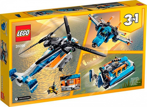 Конструктор LEGO Creator 31096 Двухроторный вертолёт