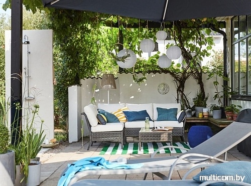 Садовый диван Ikea Кунгсхольмен 892.582.75