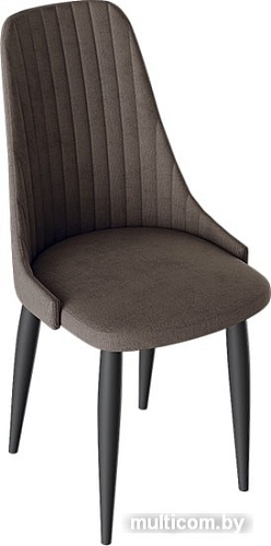 Стул Трия Франк исп.2 ДП2-30 конус (графит/микровелюр коричневый)