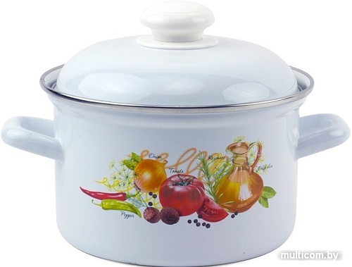 Кастрюля Лысьвенские эмали Итальянская кухня С-1610АП2/4