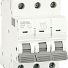 Выключатель автоматический GEYA GYM9-3P-16B 3P 16A B 6kA 3M GYM93P16B