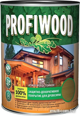 Пропитка Profiwood защитно-декоративная для древесины (красное дерево, 0.75 л)