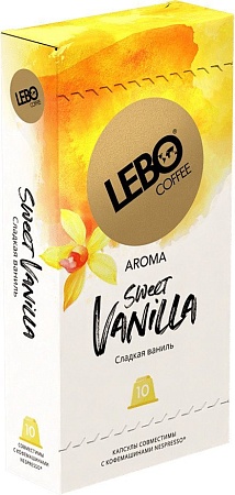 Кофе в капсулах LEBO Coffee Sweet Vanilla 10x5.5 г