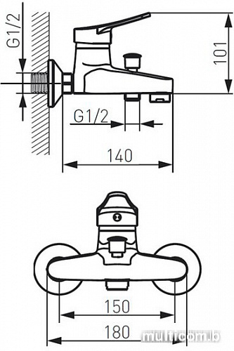 Смеситель Ferro Deco BDC11