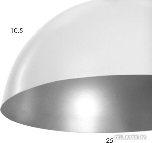 Подвесная люстра BayerLux 1342513/1BK 4556511 (белый)