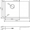 Кухонная мойка Omoikiri Akisame 65-IN-R