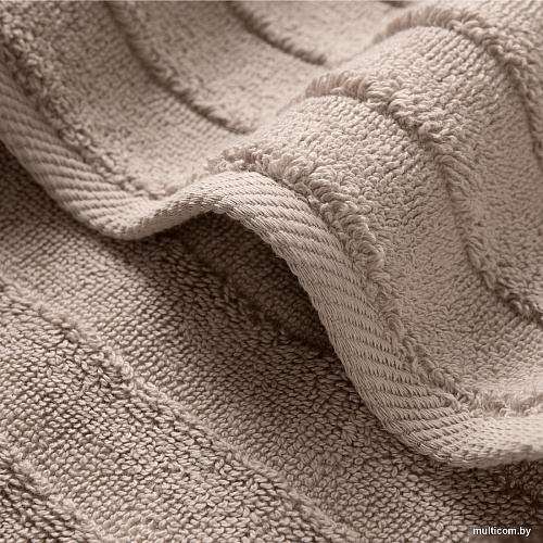 Полотенце Verossa Steps texture 70x140 (кофе)
