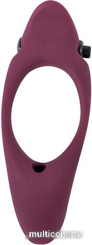 Виброкольцо Lola Games Pure Passion Stardust Wine Red 1304-02lola (бордовый)