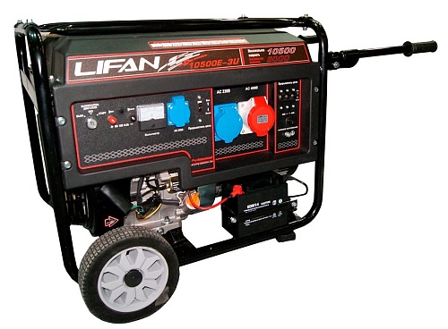 Бензиновый генератор Lifan 10500E-3U