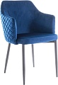 Стул с подлокотниками Signal Astor Velvet (bluvel 86 синий)