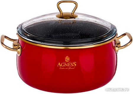 Кастрюля Agness Тюдор 950-212