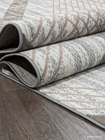 Ковер для жилой комнаты Merinos Sierra F351-STAN-CREAM-BLUE (1.5х3)