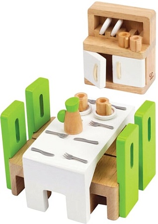Аксессуары для кукольного домика Hape Столовая E3454-HP