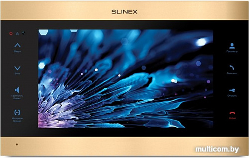 Видеодомофон Slinex SL-10IPT (золотистый/черный)