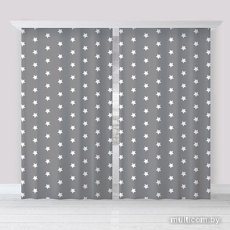 Этель Grey 1.45x2.6 м (серый, 2 шт)