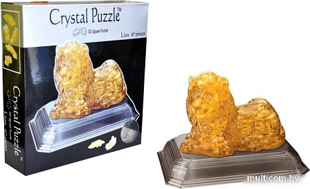 3Д-пазл Crystal Puzzle Лев 91005