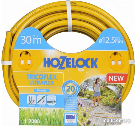 Шланг Hozelock Tricoflex Ultraflex 117008 (1/2", 30 м)