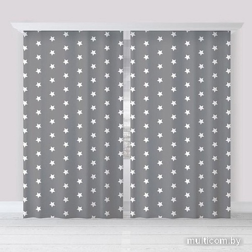 Этель Grey 1.45x2.6 м (серый, 2 шт)