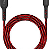 Atomic Flexstick Game+ 30.327 USB Type-A - Lightning (1.5 м, черный/красный)
