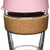 Многоразовый стакан KeepCup Brew Cork M Rosea 340мл (розовый)