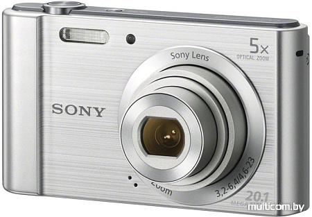 Фотоаппарат Sony Cyber-shot DSC-W800 (серебристый)