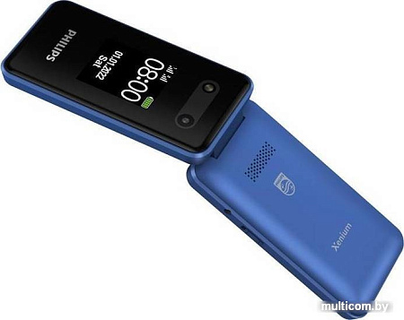 Кнопочный телефон Philips Xenium E2602 (синий)