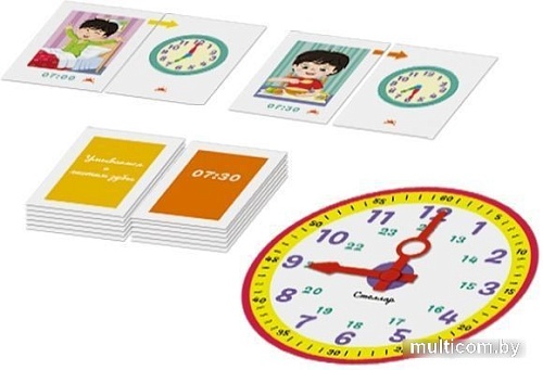 Развивающая игрушка Stellar Часы и распорядок дня 01157