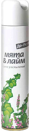 Освежитель воздуха DoReMi Аква плюс Мята/лайм 350 мл