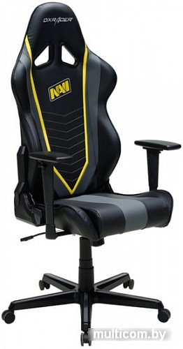 Кресло DXRacer Natus Vincere OH/RZ60/NGY (черный/серый/желтый)