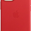 Чехол Apple MagSafe Leather Case для iPhone 12 mini (алый)