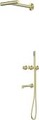 Душевая система Abber Perfekte 316 AF8A50BG (золото брашированное)